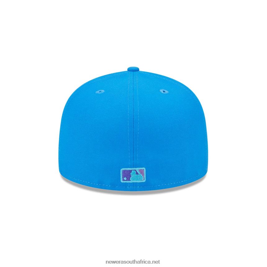 New York Yankees Outer Space Blue 59FIFTY Fitted Cap New Era TRBRBN625