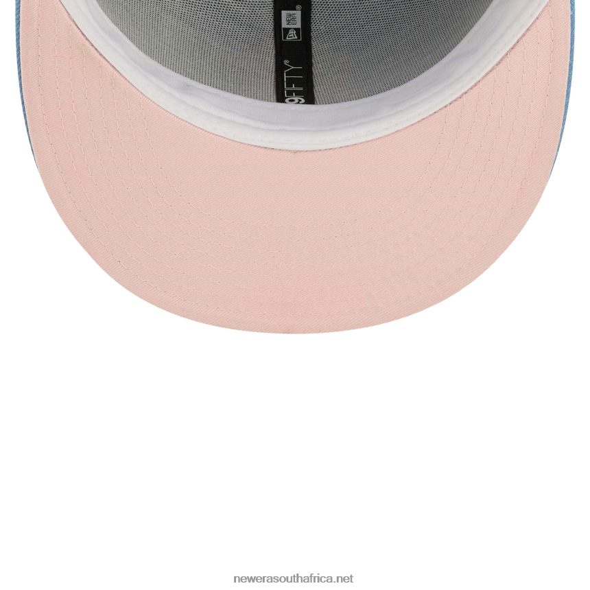 New York Yankees Pastel Blue 59FIFTY Fitted Cap New Era TRBRBN1186