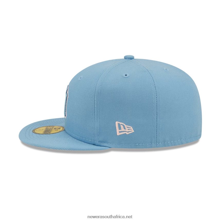 New York Yankees Pastel Blue 59FIFTY Fitted Cap New Era TRBRBN1186