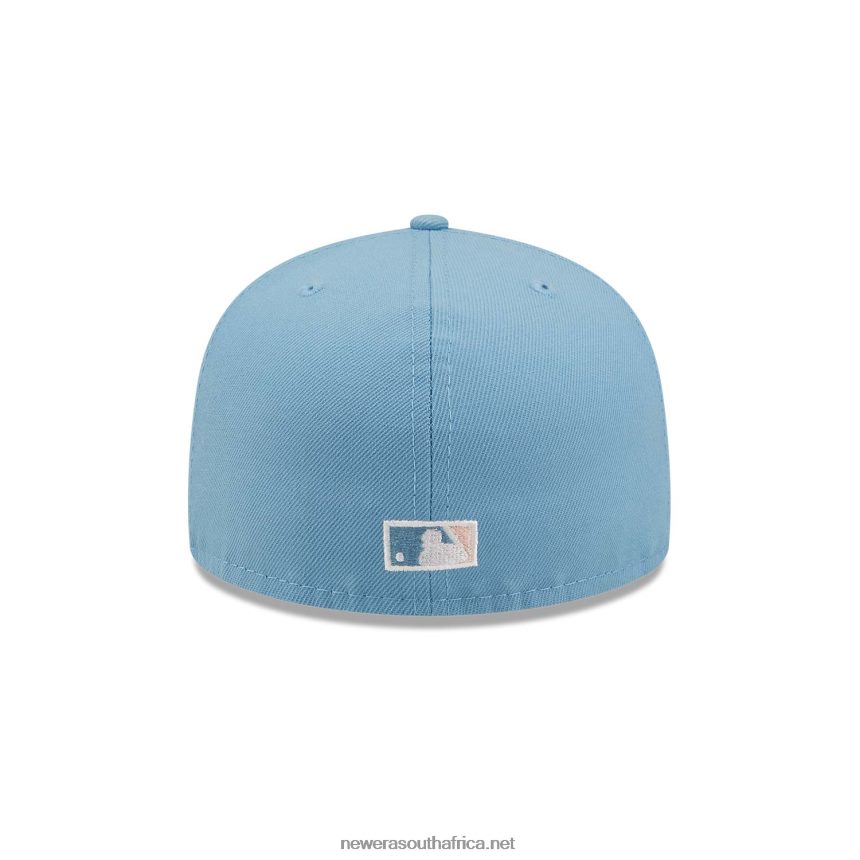New York Yankees Pastel Blue 59FIFTY Fitted Cap New Era TRBRBN1186