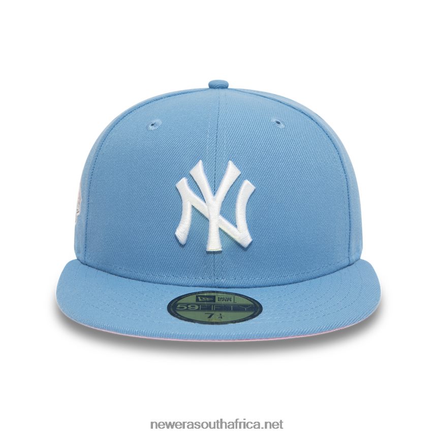 New York Yankees Pastel Blue 59FIFTY Fitted Cap New Era TRBRBN1351