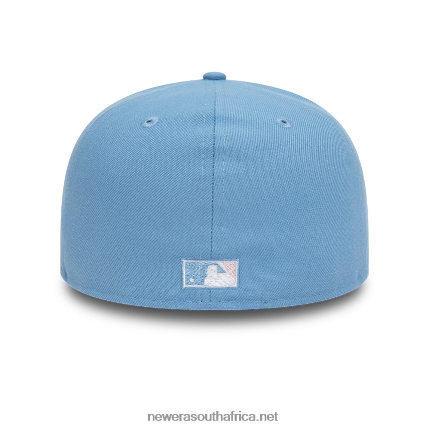 New York Yankees Pastel Blue 59FIFTY Fitted Cap New Era TRBRBN1351
