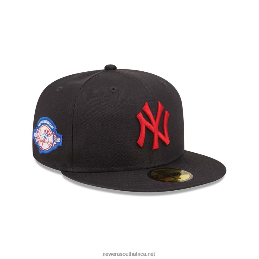 New York Yankees Patch Blue 59FIFTY Fitted Cap New Era TRBRBN280