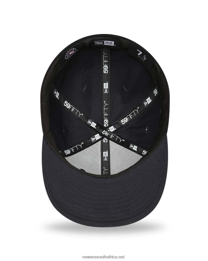 New York Yankees Patch Blue 59FIFTY Fitted Cap New Era TRBRBN280