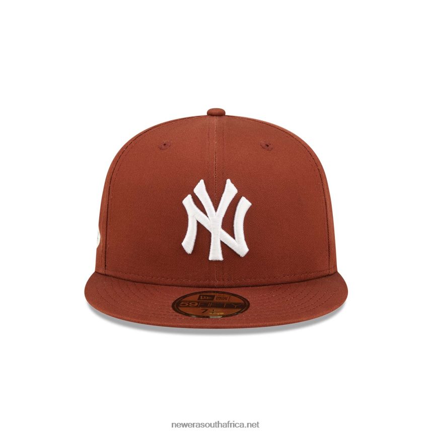 New York Yankees Patch Dark Brown 59FIFTY Fitted Cap New Era TRBRBN1066