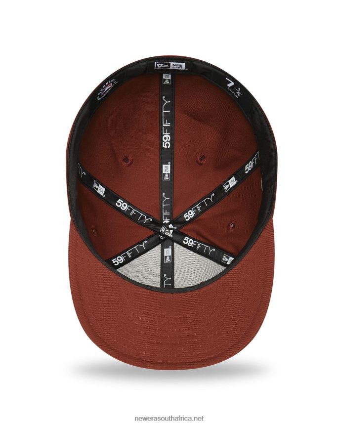 New York Yankees Patch Dark Brown 59FIFTY Fitted Cap New Era TRBRBN1066