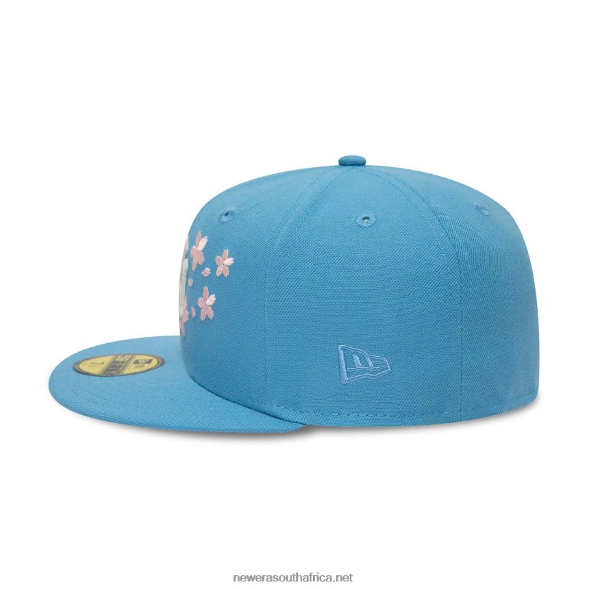 New York Yankees Pink Blossom Blue 59FIFTY Fitted Cap New Era TRBRBN1060