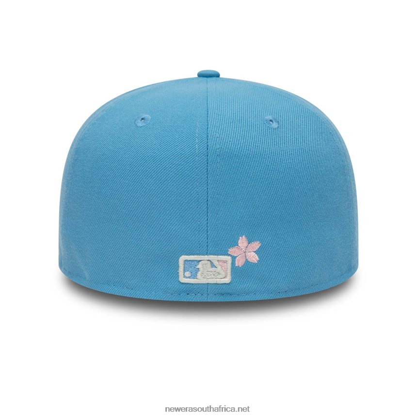 New York Yankees Pink Blossom Blue 59FIFTY Fitted Cap New Era TRBRBN1060