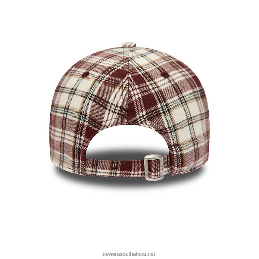 New York Yankees Plaid Camo Dark Purple 9FORTY Adjustable Cap New Era TRBRBN1619