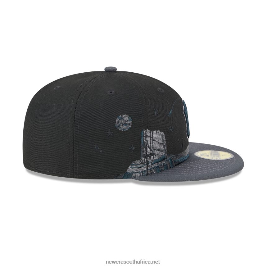New York Yankees Planetary Black 59FIFTY Fitted Cap New Era TRBRBN132