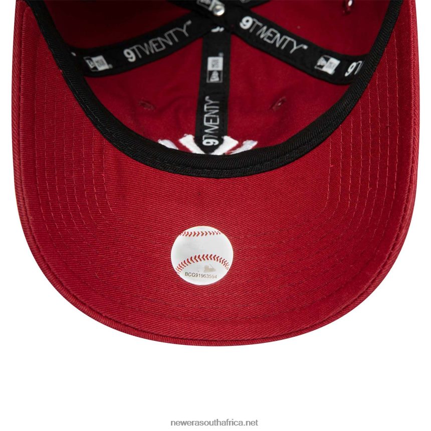 New York Yankees Red 9TWENTY Womens Cap New Era TRBRBN2249