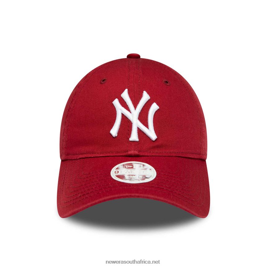 New York Yankees Red 9TWENTY Womens Cap New Era TRBRBN2249