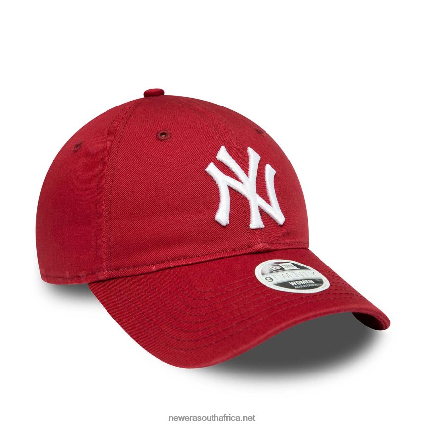 New York Yankees Red 9TWENTY Womens Cap New Era TRBRBN2249
