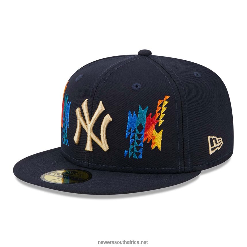 New York Yankees Southwestern Navy 59FIFTY Fitted Cap New Era TRBRBN1241