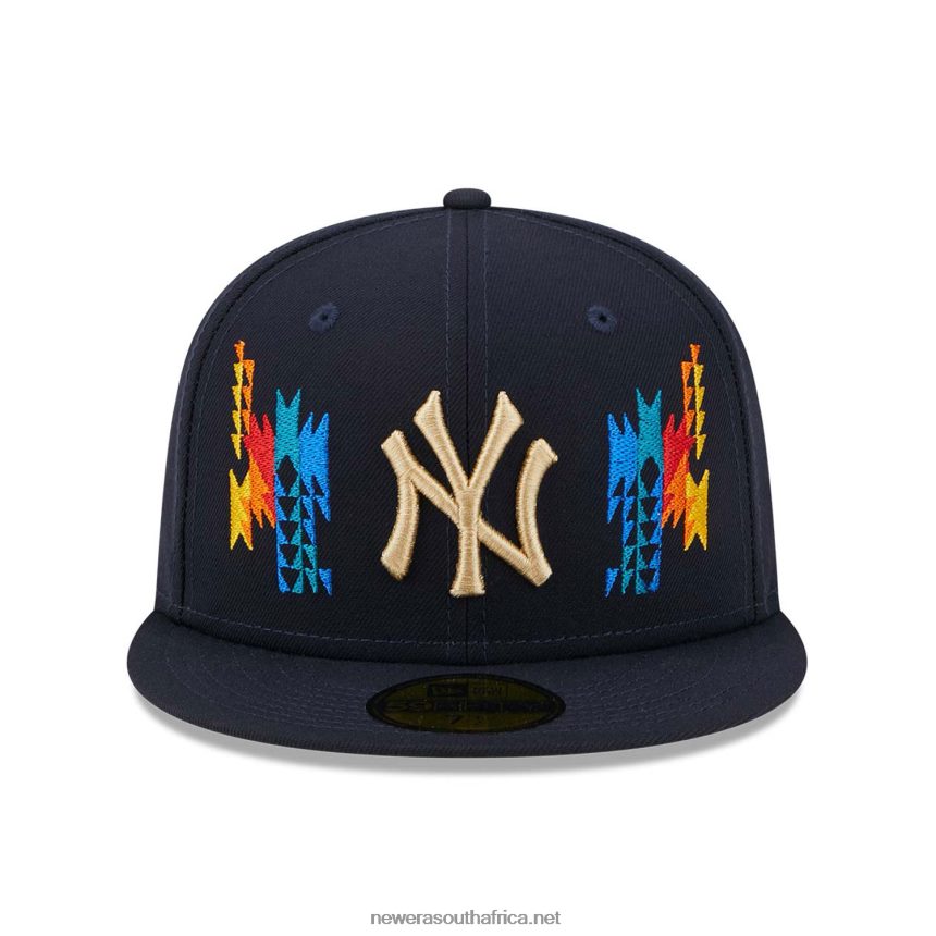 New York Yankees Southwestern Navy 59FIFTY Fitted Cap New Era TRBRBN1241