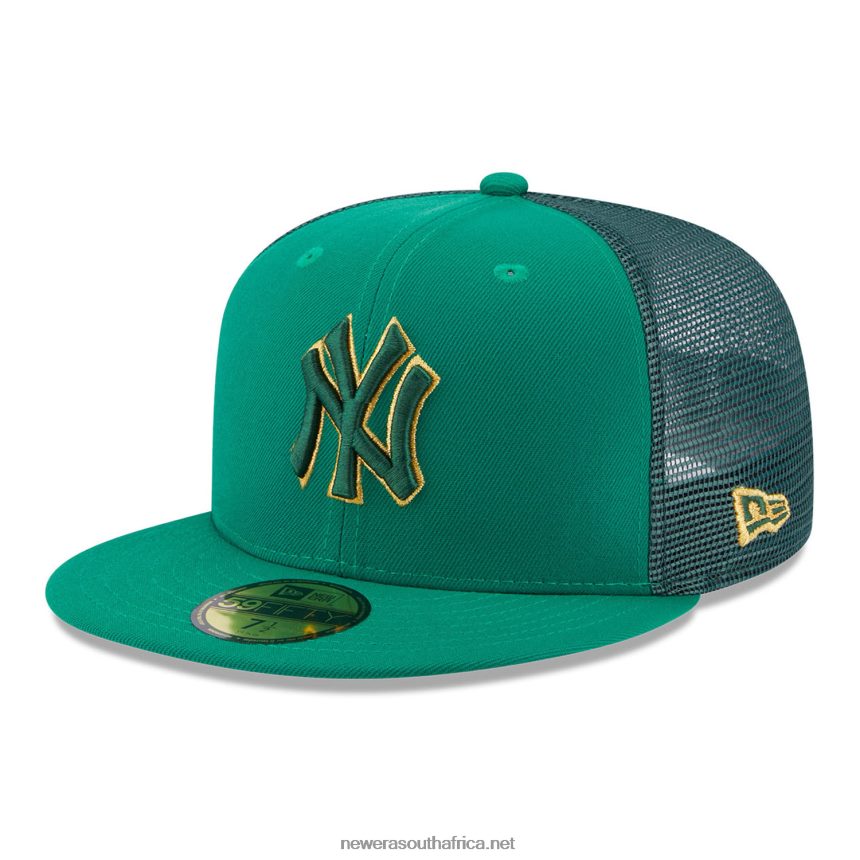New York Yankees St Patricks Day Green 59FIFTY Fitted Cap New Era TRBRBN435