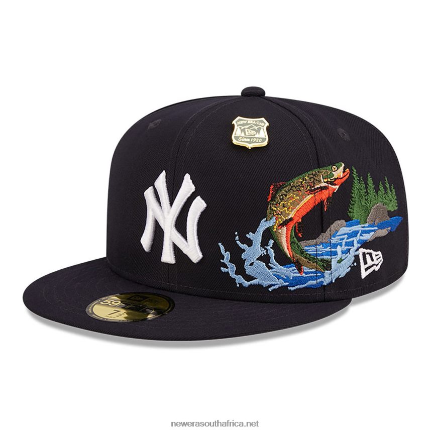 New York Yankees State Park Navy 59FIFTY Fitted Cap New Era TRBRBN1247