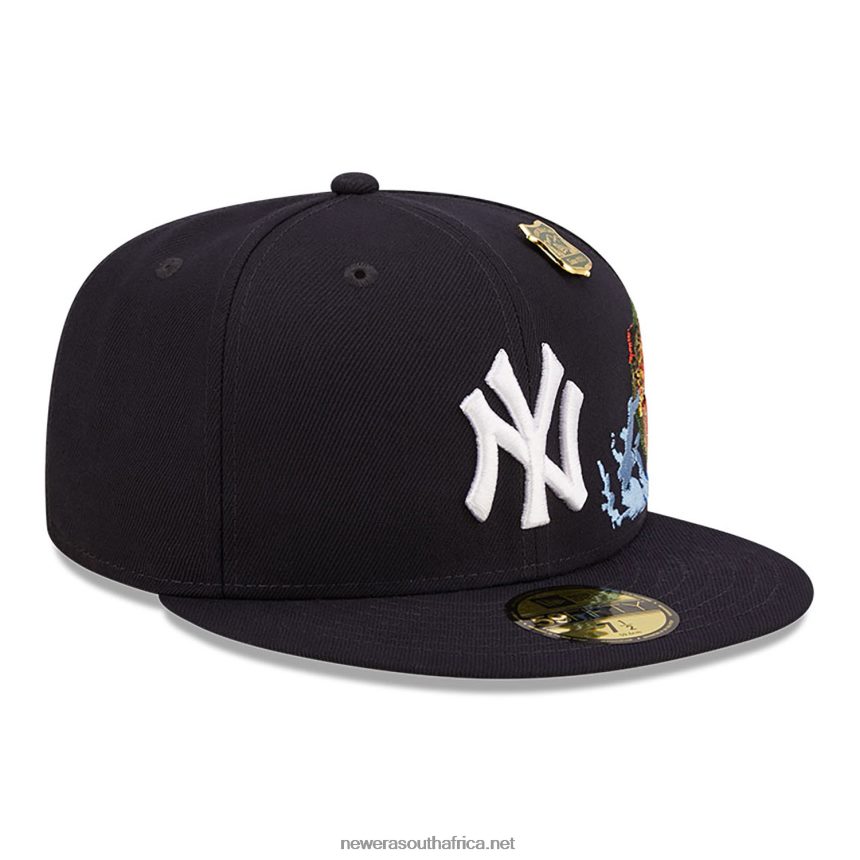 New York Yankees State Park Navy 59FIFTY Fitted Cap New Era TRBRBN1247