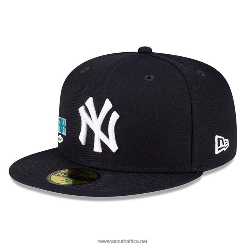 New York Yankees Stateview Navy 59FIFTY Fitted Cap New Era TRBRBN927