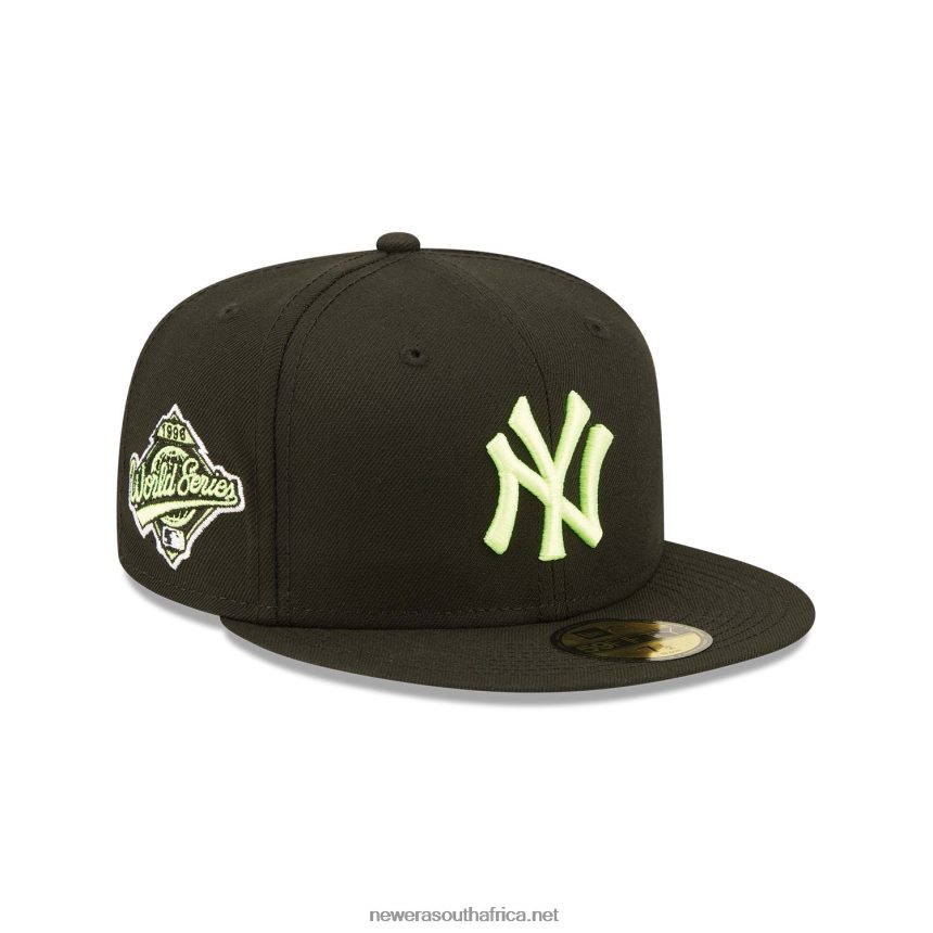 New York Yankees Summer Pop Black 59FIFTY Fitted Cap New Era TRBRBN1199