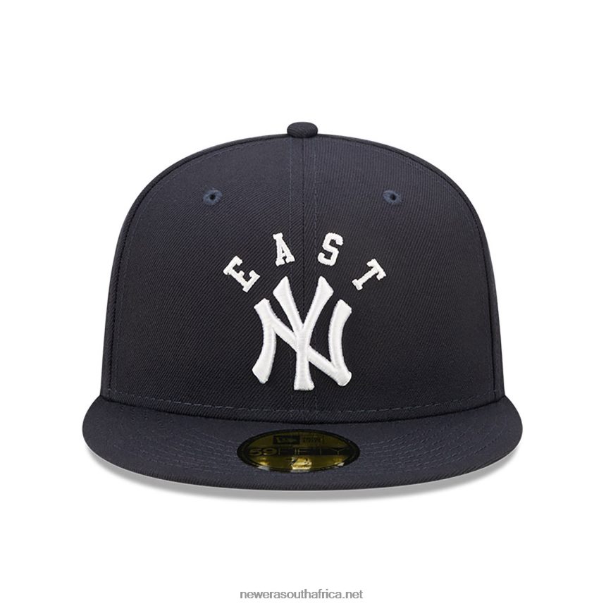 New York Yankees Team League Blue 59FIFTY Fitted Cap New Era TRBRBN1164