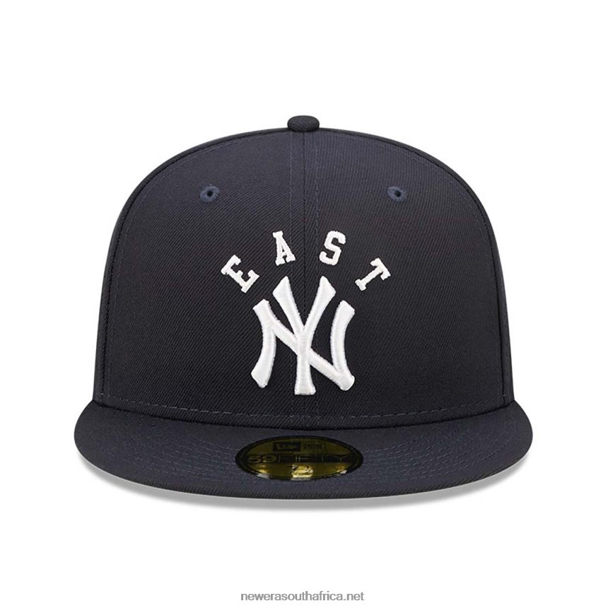 New York Yankees Team League Blue 59FIFTY Fitted Cap New Era TRBRBN1164