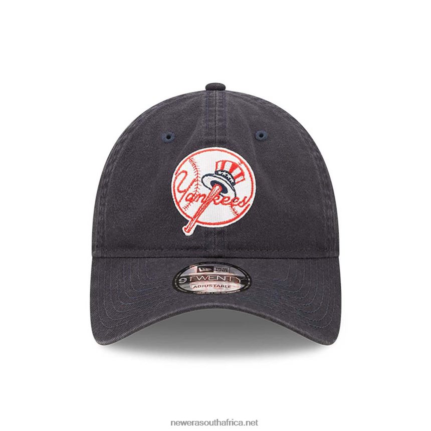 New York Yankees Team Patch Blue 9TWENTY Adjustable Cap New Era TRBRBN2220