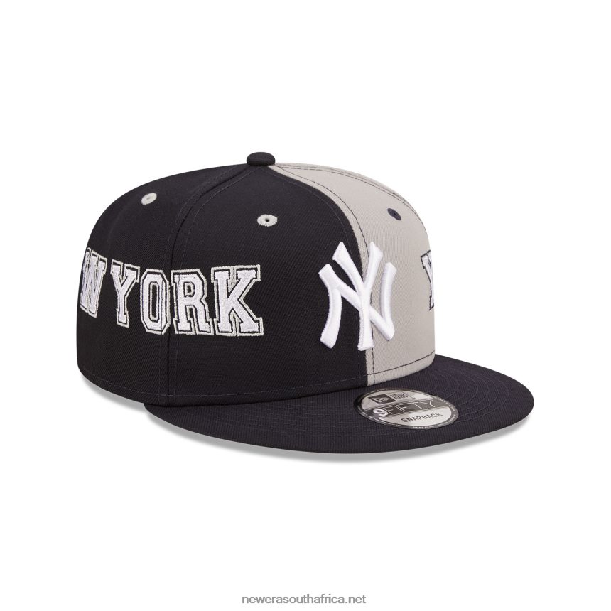 New York Yankees Teamsplit Navy 9FIFTY Snapback Cap New Era TRBRBN2117