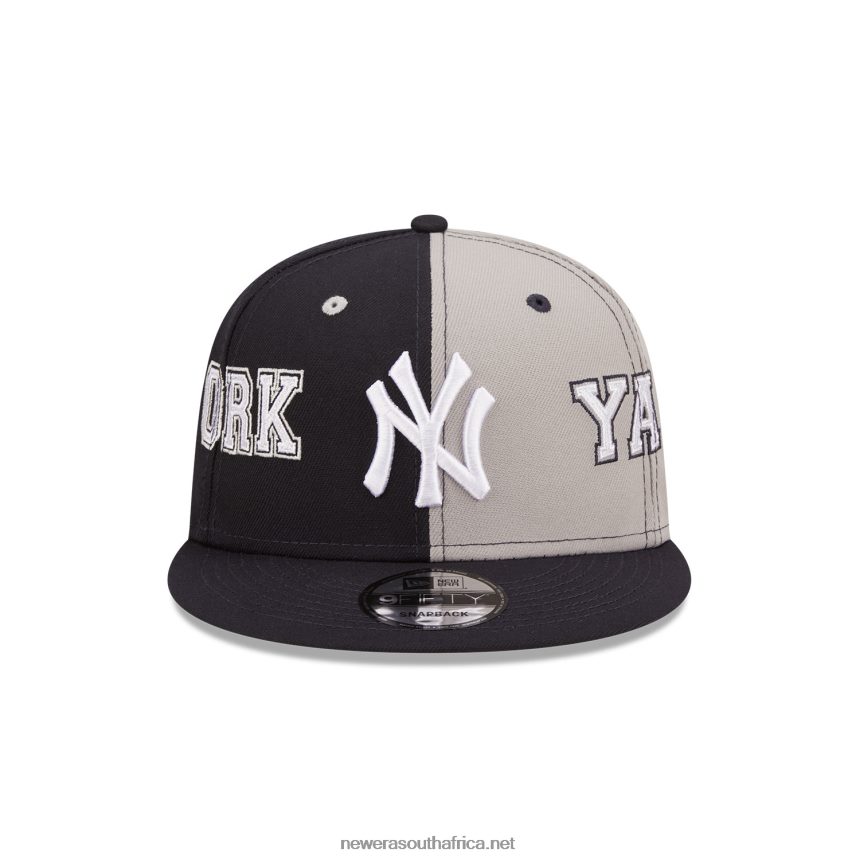 New York Yankees Teamsplit Navy 9FIFTY Snapback Cap New Era TRBRBN2117