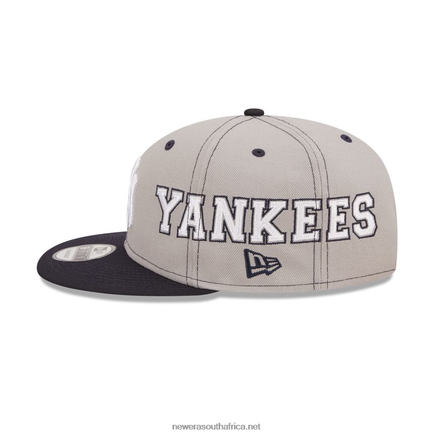 New York Yankees Teamsplit Navy 9FIFTY Snapback Cap New Era TRBRBN2117