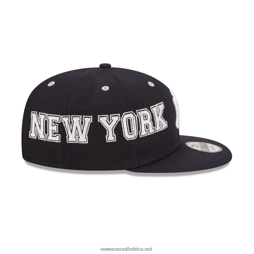 New York Yankees Teamsplit Navy 9FIFTY Snapback Cap New Era TRBRBN2117