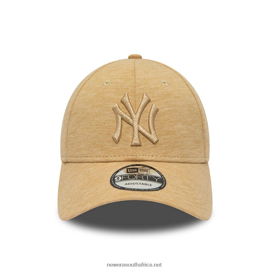 New York Yankees Tonal Jersey Light Beige 9FORTY Adjustable Cap New Era TRBRBN1557