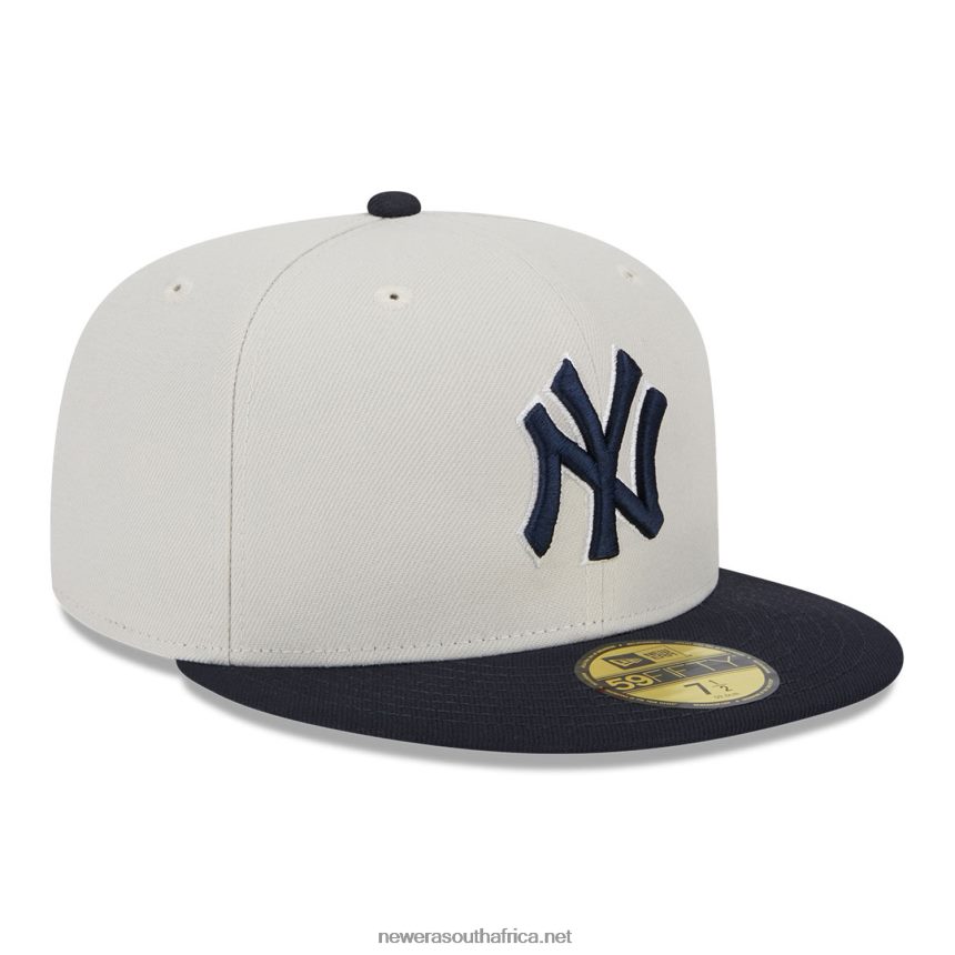 New York Yankees Varsity Letter Stone 59FIFTY Fitted Cap New Era TRBRBN315