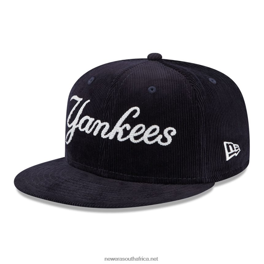 New York Yankees Vintage Cord Navy 59FIFTY Fitted Cap New Era TRBRBN13
