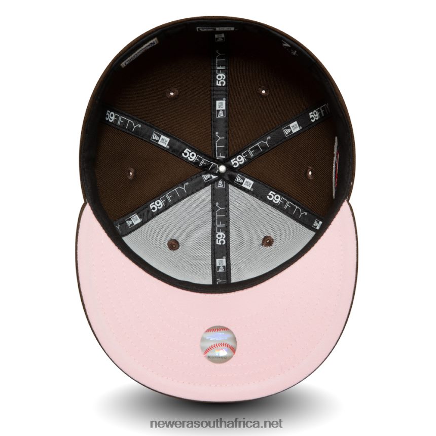 New York Yankees Walnut and Pink 59FIFTY Fitted Cap New Era TRBRBN581