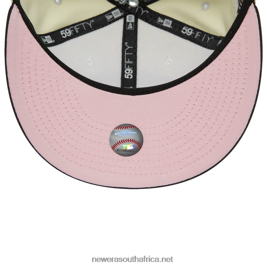 New York Yankees White 59FIFTY Fitted Cap New Era TRBRBN670