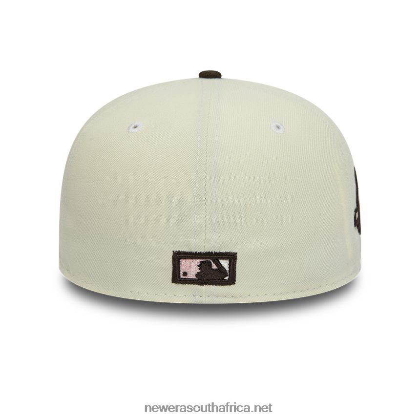 New York Yankees White 59FIFTY Fitted Cap New Era TRBRBN670