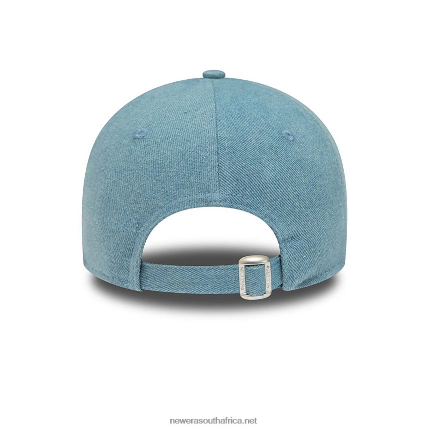 New York Yankees Womens Denim Blue 9FORTY Adjustable Cap New Era TRBRBN1694