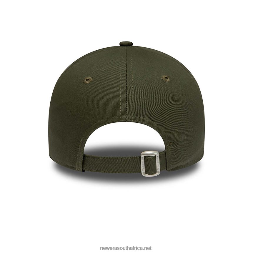 New York Yankees Womens League Essential Green 9FORTY Adjustable Cap New Era TRBRBN1663