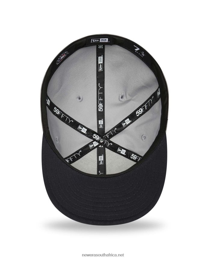 New York Yankees World Series Grey 59FIFTY Fitted Cap New Era TRBRBN156