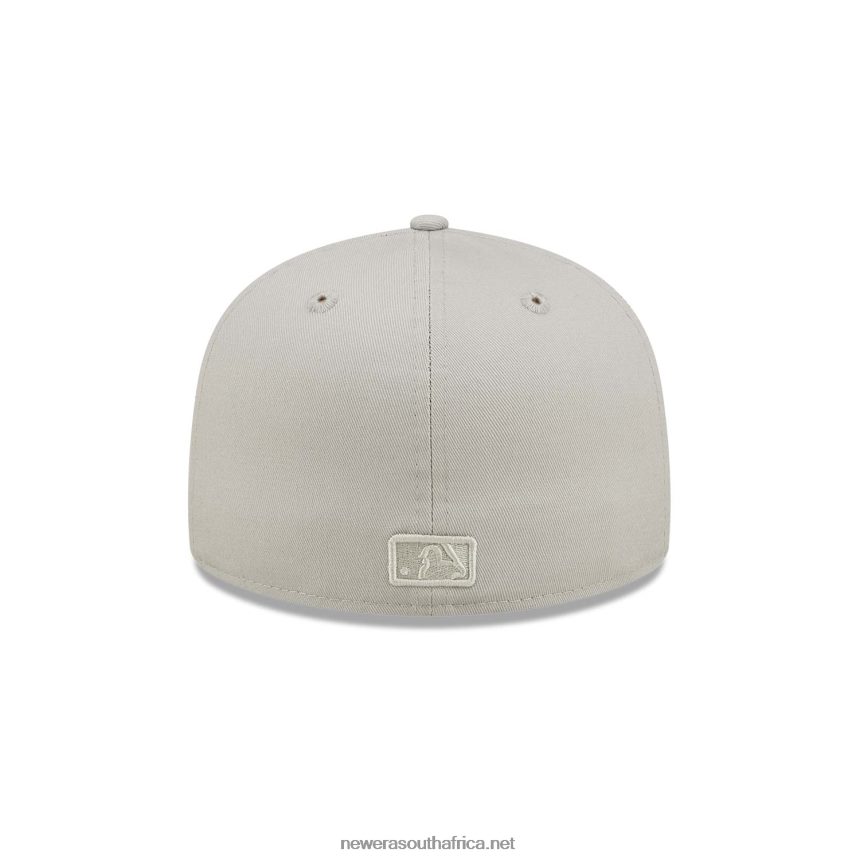New York Yankees World Series Grey 59FIFTY Fitted Cap New Era TRBRBN156