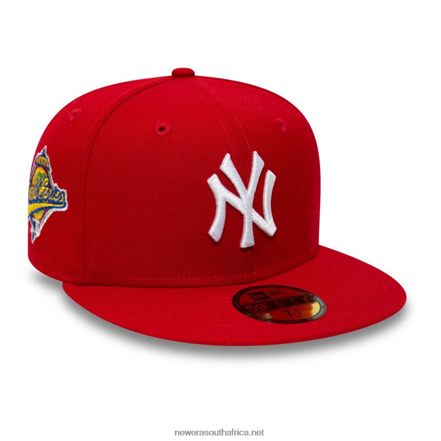 New York Yankees World Series Red 59FIFTY Fitted Cap New Era TRBRBN263