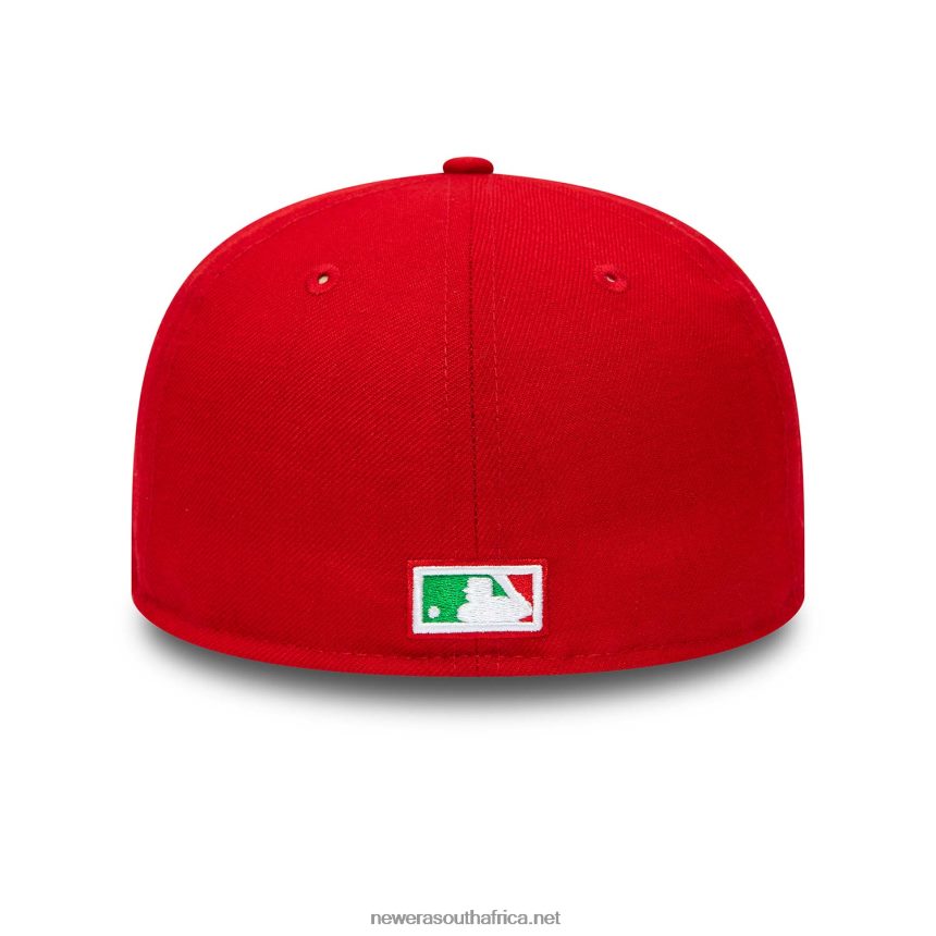 New York Yankees World Series Red 59FIFTY Fitted Cap New Era TRBRBN263