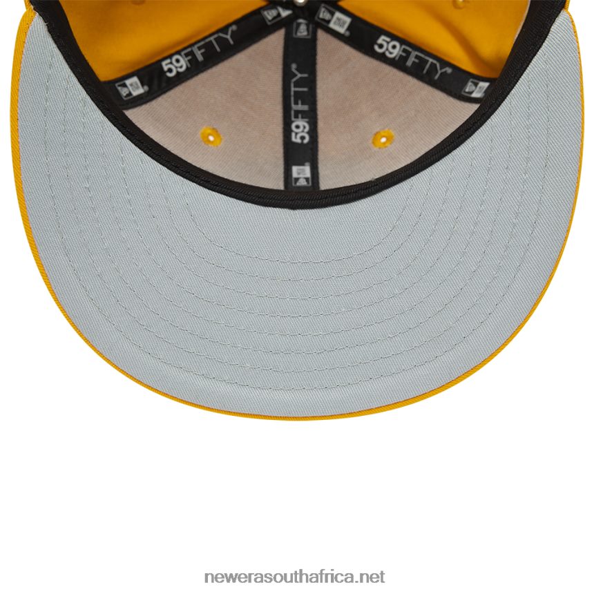 New York Yankees World Series Tonal Dark Yellow 59FIFTY Fitted Cap New Era TRBRBN238