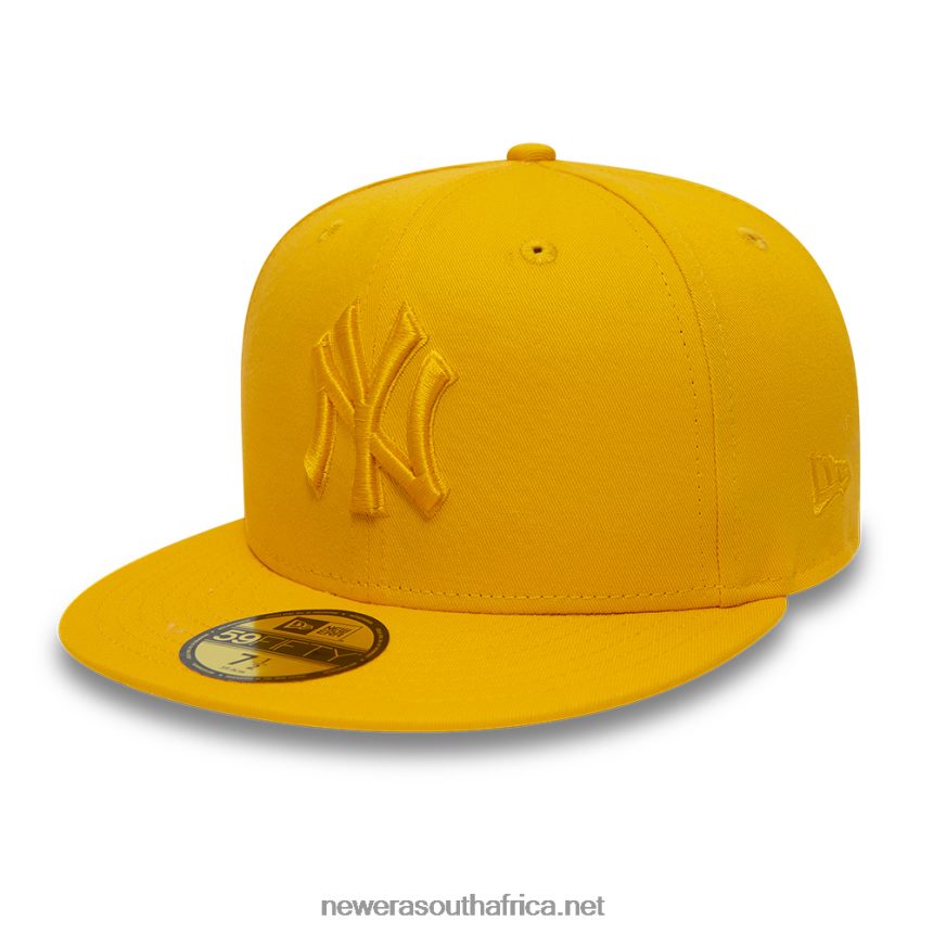 New York Yankees World Series Tonal Dark Yellow 59FIFTY Fitted Cap New Era TRBRBN238