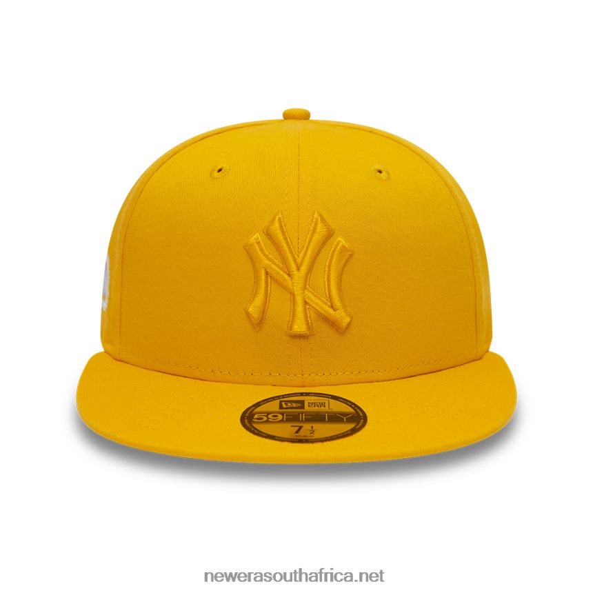 New York Yankees World Series Tonal Dark Yellow 59FIFTY Fitted Cap New Era TRBRBN238