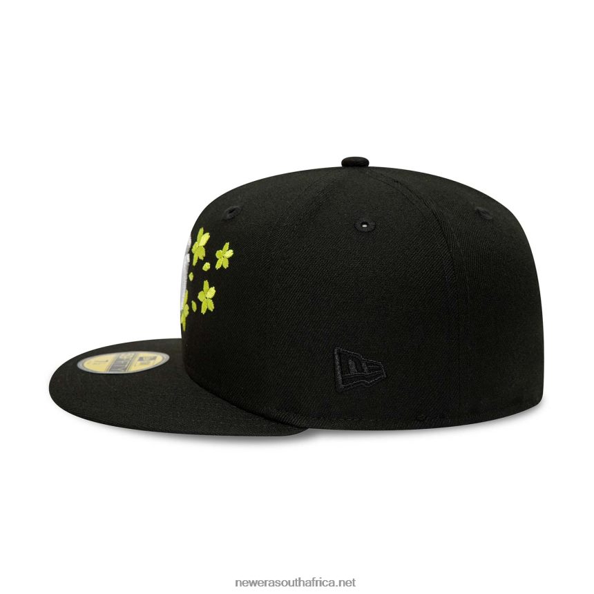 New York Yankees Yellow Blossom Black 59FIFTY Fitted Cap New Era TRBRBN1000