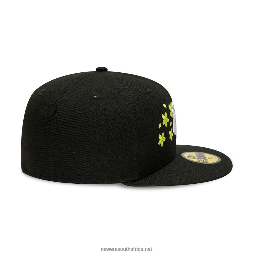 New York Yankees Yellow Blossom Black 59FIFTY Fitted Cap New Era TRBRBN1000