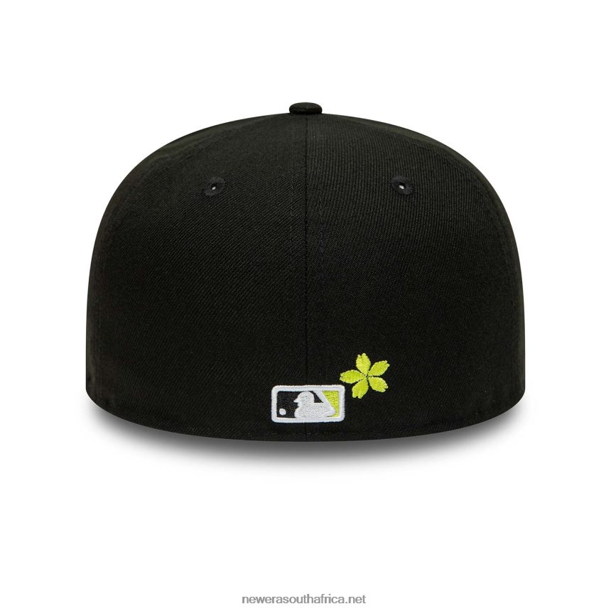 New York Yankees Yellow Blossom Black 59FIFTY Fitted Cap New Era TRBRBN1000