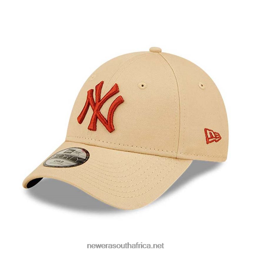 New York Yankees Youth League Essential Stone 9FORTY Adjustable Cap New Era TRBRBN1795